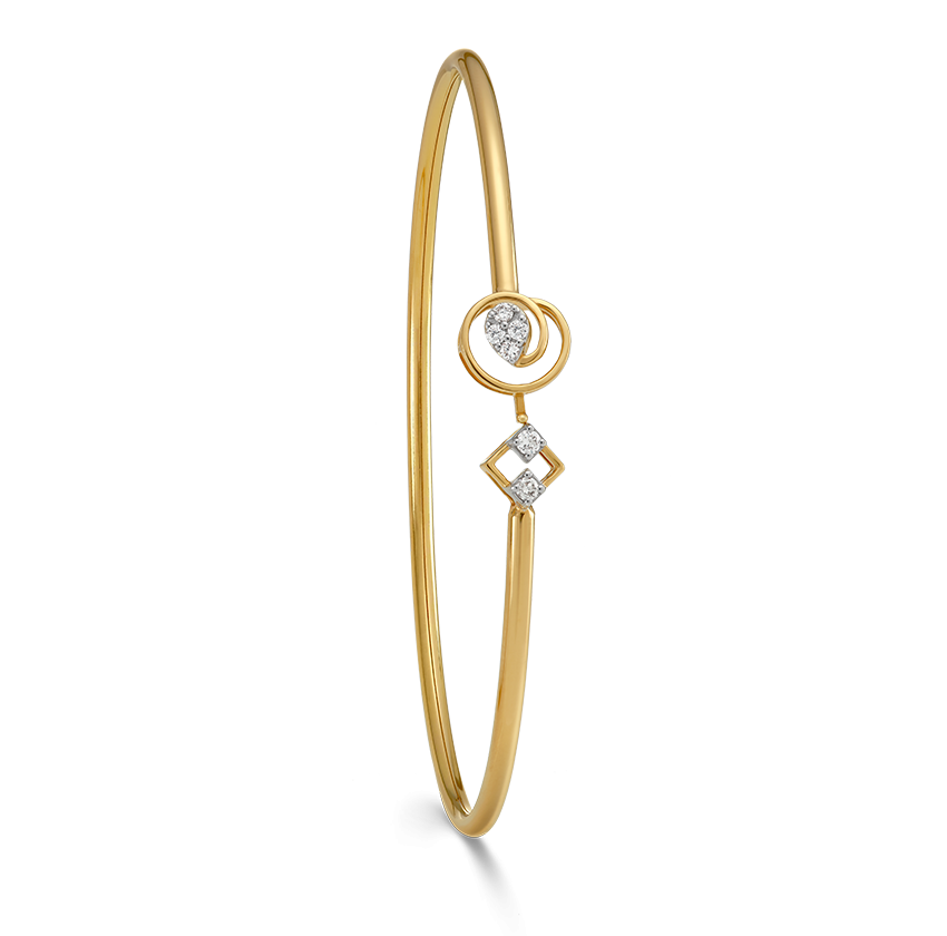 Loire Diamond Bangle